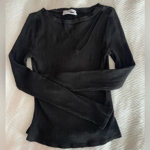 Urban Outfitters long sleeve ribbed top